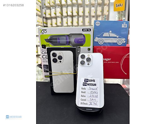 Apple / iPhone 13 Pro / Dİ AKSESUAR İPHONE 13 PRO 256 GB PİL %76  sahi