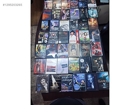 SATILIK KONSER DVD KOLEKSİYON (114 ADET) - Müzik Konser