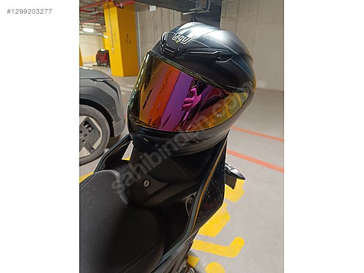 AGV K6S Enhance Matt Grey Yellow Fluo M beden on sahibinden.com