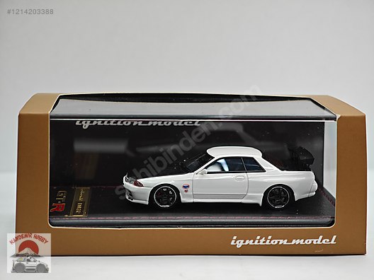 1/43 (R32)White/1/43Mine's(R34) Black 2台 İGNİTİON MODEL - NİSSAN SKYLİNE GT-R NİSMO R32 WHİTE - 2688 on