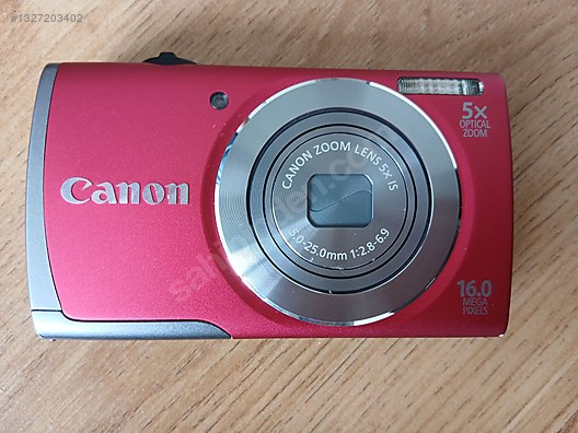 Kompakt / Canon / PowerShot A3500 IS / Wi-Fi'lı Canon PowerShot