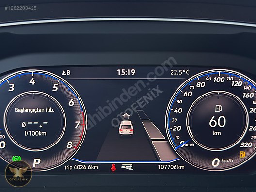 OTOFENİX 2020 21 ÇIKIŞLI VW TİGUAN 1.5TSI R-Line 108.000 KM