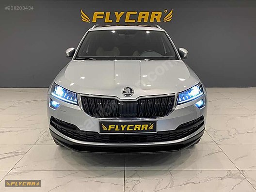 skoda karoq 1 6 tdi style flycar 2018 hatasiz style 88 369 kmde hayalet cam tavan ici bej at sahibinden com 938203434