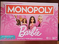 Monopoly barbie ingilizce
