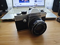 Praktica L + Zenith 58mm f2