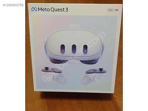 Kutusu Açılmamış Meta Quest 3 sahibinden.comda - 1290203759