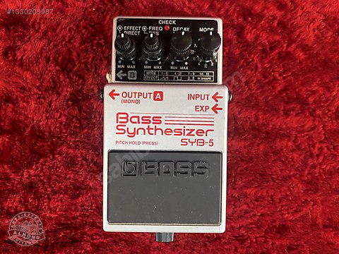 Boss SYB-5 Bass Synthesizer - Efekt Pedalı ve Diğer Enstrüman Yan