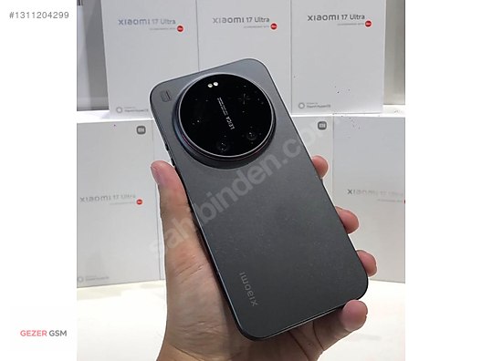 512 GB Siyah Xiaomi 17 Ultra Cep Telefonu - 1311204299