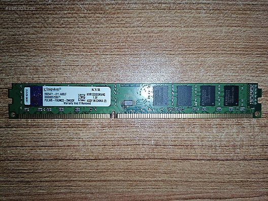 Kingston 4gb Ddr3 Ram Ram Bellek Ve Tum Masaustu Bilgisayar Parcalari Sahibinden Com Da 886204320