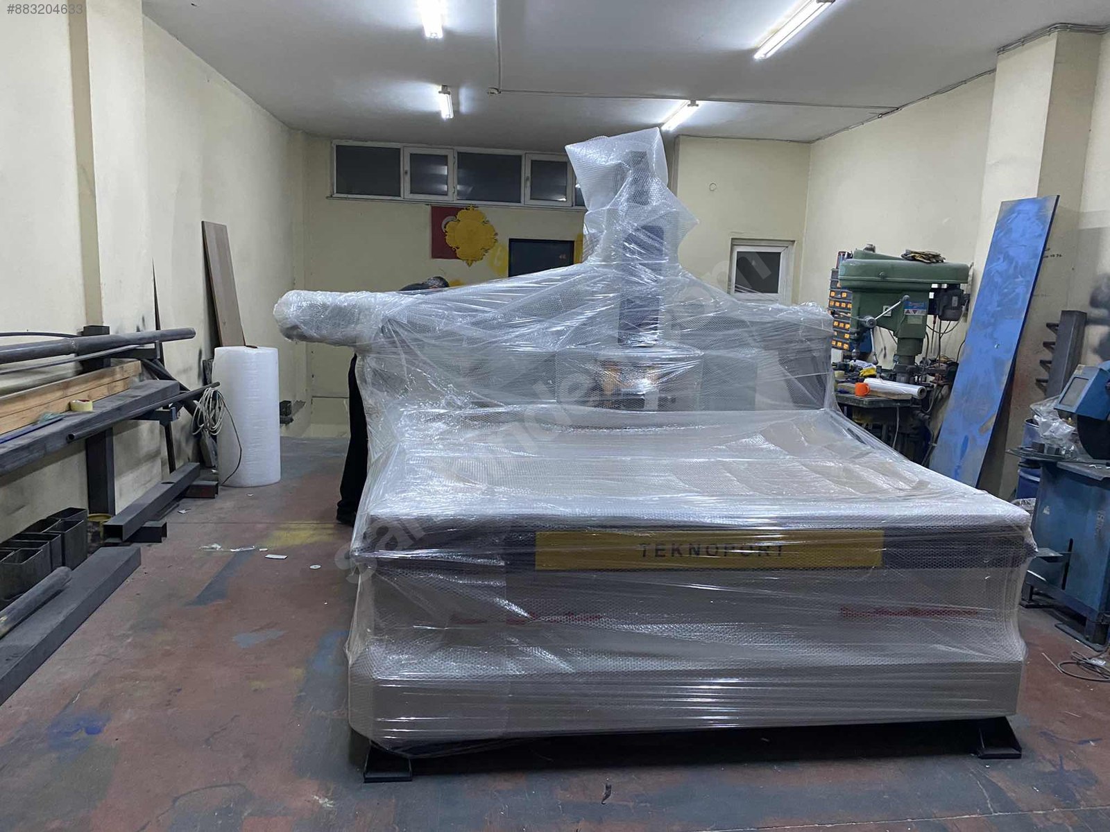 TEKNOPORT CNC 21/37KAPI KİLİT KOL AÇMA SERVO LNC VAKUM Ahşap