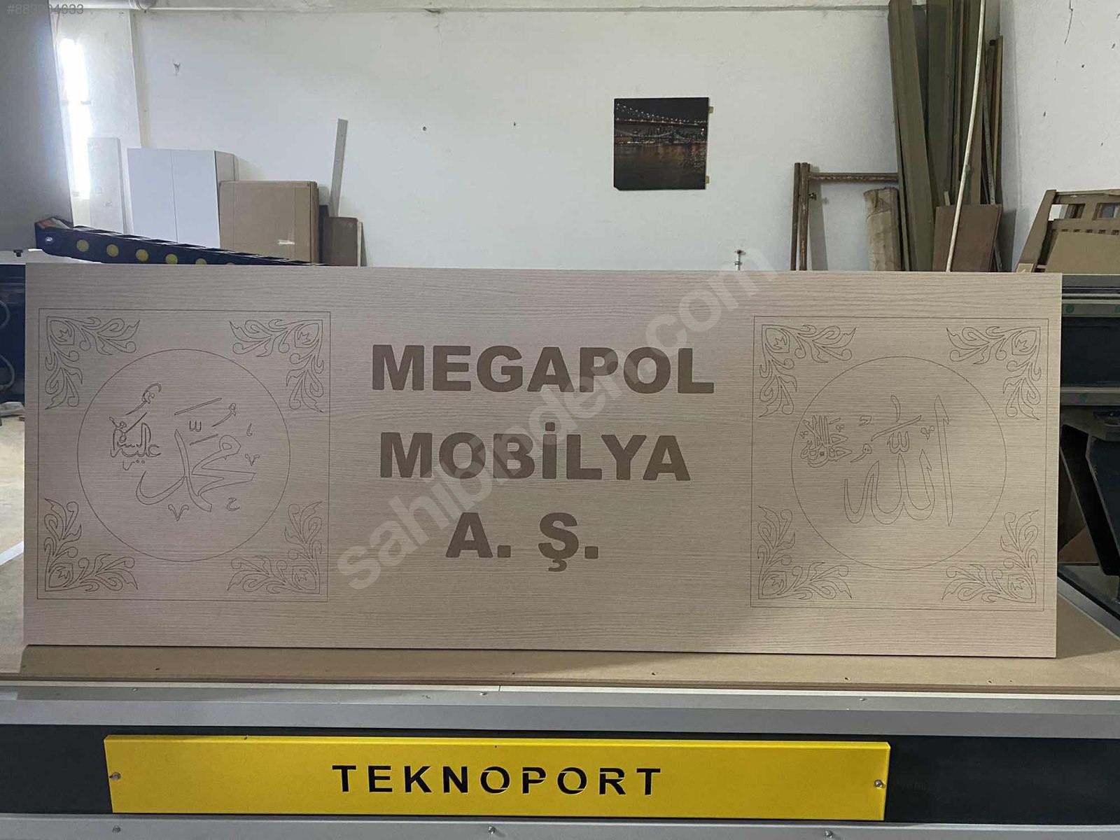 TEKNOPORT CNC 21/37KAPI KİLİT KOL AÇMA SERVO LNC VAKUM Ahşap