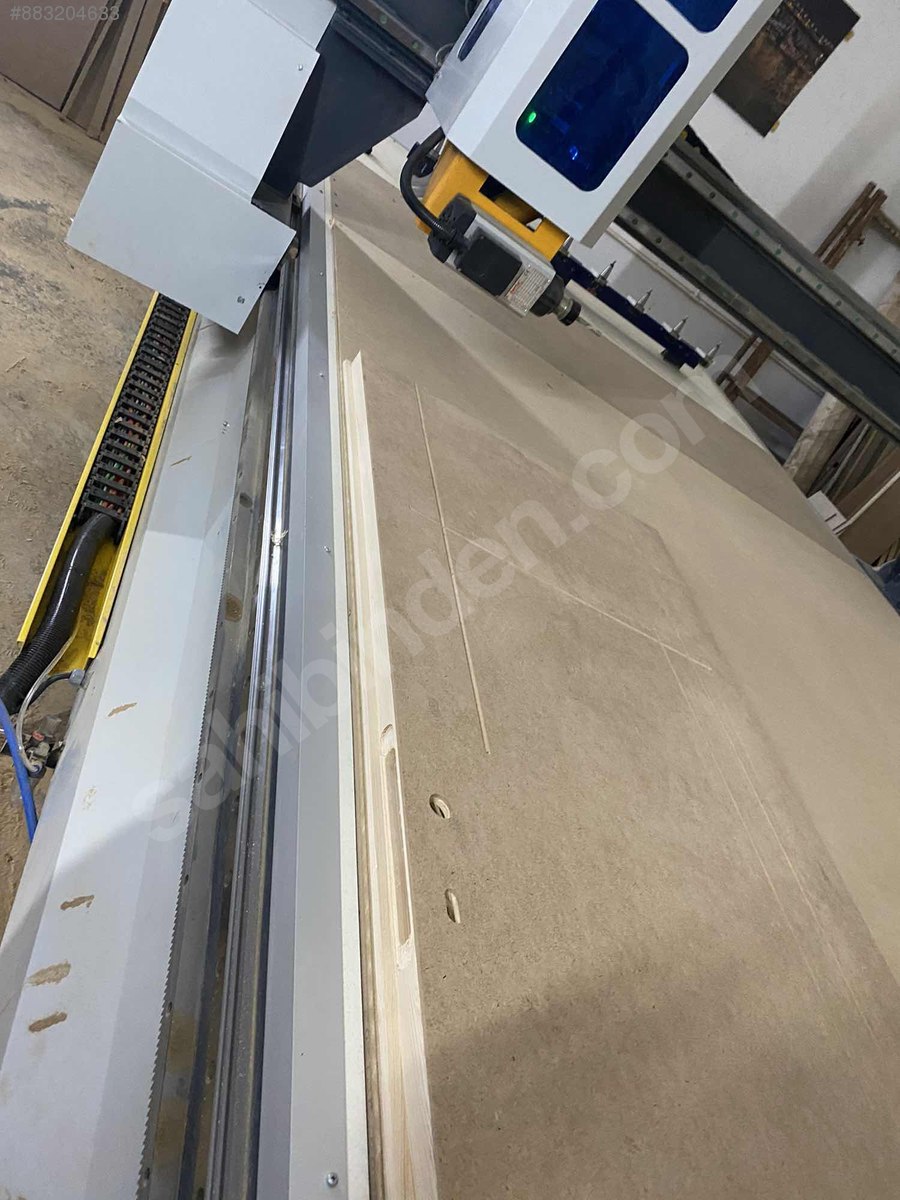 TEKNOPORT CNC 21/37KAPI KİLİT KOL AÇMA SERVO LNC VAKUM Ahşap