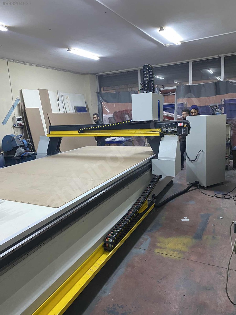 TEKNOPORT CNC 21/37KAPI KİLİT KOL AÇMA SERVO LNC VAKUM Ahşap