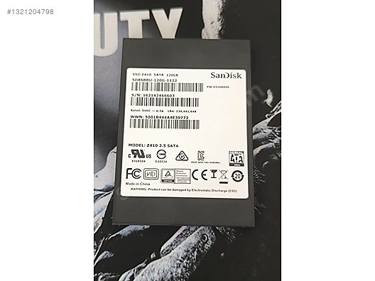 Sandisk Z410 120GB SSD SAĞLIK %100 on sahibinden.com - 1321204798