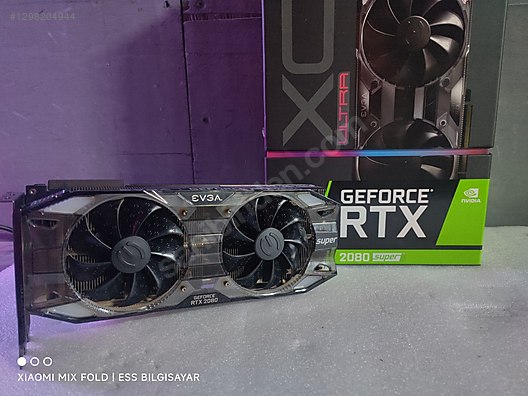 EVGA RTX 2080 SÜPER 8GB EKRAN KARTI sahibinden.comda - 1298204944
