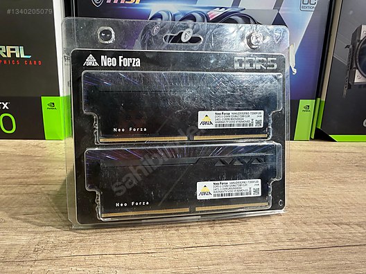NEO FORZA 32X2 64GB DDR5 RAM 7200MHZ CL38 SIFIR TR GARANTİ