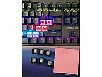 Rexus Mx9 Hot Swap Tkl %80 Red Switch Oyuncu Klavye