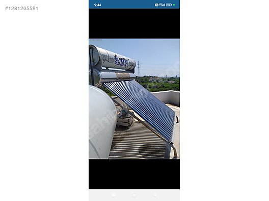 İkinci El ve Sıfır Alışveriş / Bahçe & Yapı Market / Yapı Malzemeleri / Isıtma / Güneş Enerjisi Sistemi