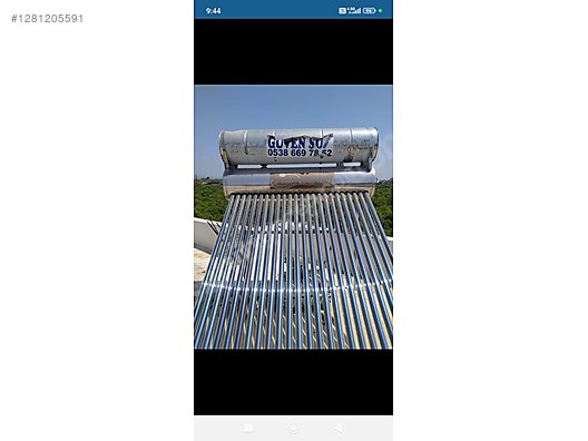 İkinci El ve Sıfır Alışveriş / Bahçe & Yapı Market / Yapı Malzemeleri / Isıtma / Güneş Enerjisi Sistemi