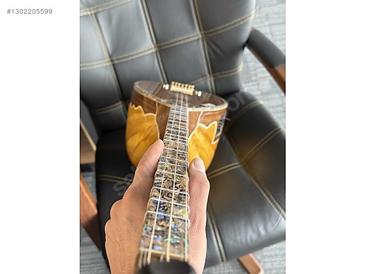 Özel Yapım Ardıç Uzun Sap Bağlama / Saz - 1302205599