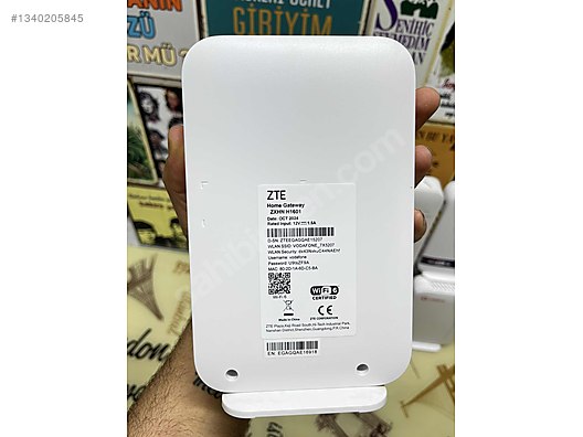 ZTE ZXHN H1601 Wi-Fi 6 WDSL modem sahibinden.comda - 1340205845