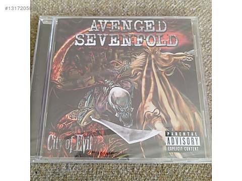 Avenged Sevenfold サイン入り CD Avenged Sevenfold - City of Evil - CD - Müzik CD leri Alışverişte