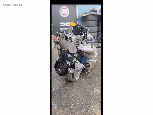 Clio 2 Symbol 1.4 8v K7J Komple Motor 7701472383 Düşük Km