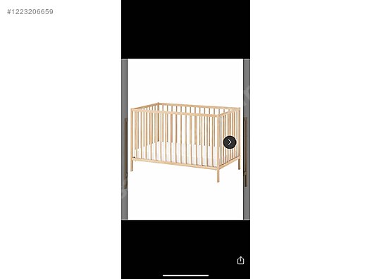 Newborn Baby Small Baby Cribs Ikea HENSVIK Cot (00248529) Reviews