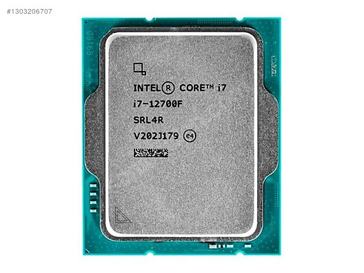 Intel Core i7-12700F | 12. Nesil | 12 Çekirdek | Temiz&Sorunsuz