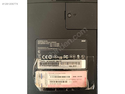 Used & Brand New Items / Computers / Laptops & Notebooks / Laptops / Samsung