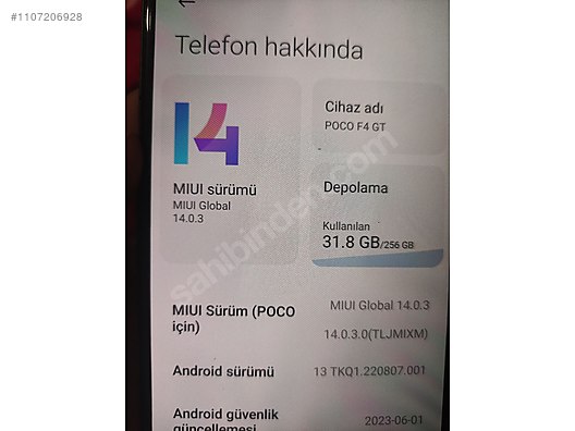 İkinci El ve Sıfır Alışveriş / Cep Telefonu & Aksesuar / Cep Telefonu / Xiaomi / Redmi K50 Gaming