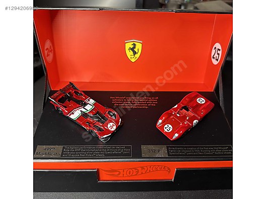 Hot wheels x ferrari heritage set rlc premium on sahibinden.com