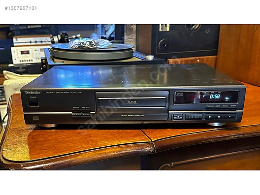 Technics SL-PG370A Uzaktan Kumandalı Deck CD Çalar (1995) on