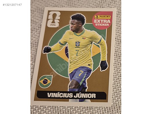 Vinicius jr ヴィニシウス Panini gold standard Sport Cards / Panini Dünya Kupası 2026 Extra Sticker - Gold