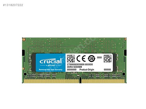 Crucial 32GB DDR4 3200MHz CL22 SODIMM 1.2V PC Ram sahibinden.comda