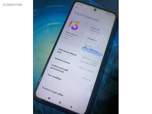 İkinci El ve Sıfır Alışveriş / Cep Telefonu & Aksesuar / Cep Telefonu / Xiaomi / Poco X3 Pro