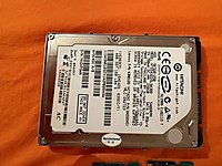 Hitachi 250gb notebook hdd