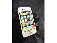 İPHONE 4 16GB GOLD BEYAZ ÖZEL YAPIM KAYITLI SORUNSUZ