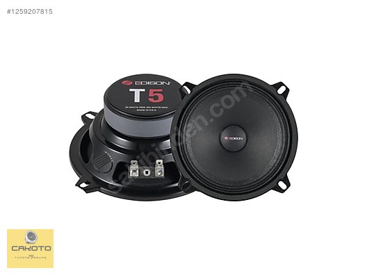 Hoparlör / Midrange / EDİSON T5 13CM 300W MİDRANGE HOPARLÖR