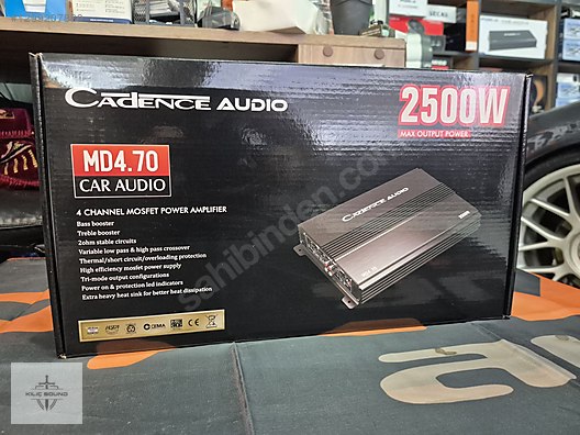 Amfi / CADENCE MD4.70 AMFİ SIFIR STEREO 4 KANAL 2500W sahibinden