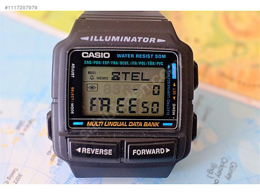 Casio Casio DB 59 M1252 MULTI LINGUAL DATABANK 50 sahibinden da 1117207979