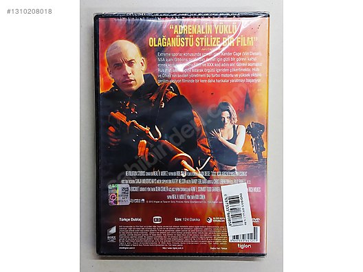 XXx Vin Diesel DVD Film SIFIR AMBALAJINDA (Bas Oynat) - Yabancı