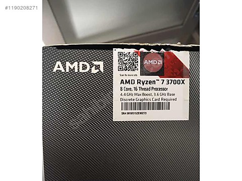 Ryzen 7 3700x sahibinden.comda - 1190208271