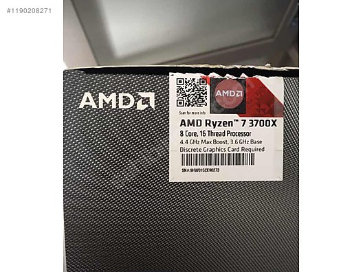 Ryzen 7 3700x sahibinden.comda - 1190208271