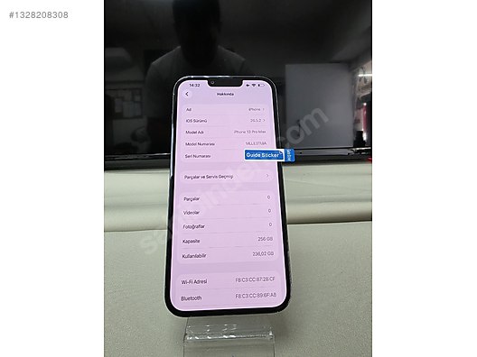 Apple / iPhone 13 Pro Max / 256Gb TÜRKİYE CİHAZI on sahibinden.com