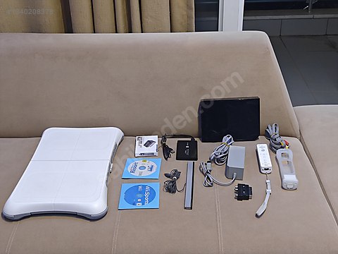 Nintendo Wii Full Set + 500 GB HDD + 213 Oyun + Balance Board + on