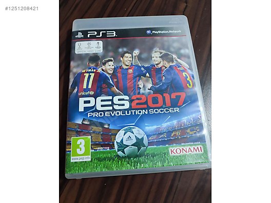 PES 2017 PS3 ÇİZİKSİZ at sahibinden.com - 1251208421