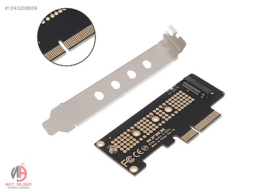 M.2 M Key to PCI-E 4x NVME M2 Disk Çevirici - Alışveriş :: Sıfır, İkinci El Ürünlerle sahibinden.com'da
