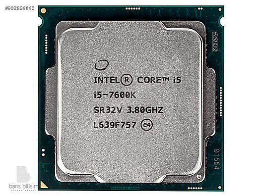 i5 7600k oc intel islemci islemci ve