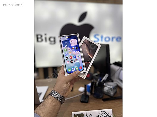 Resim Apple iPhone 16 Pro Max İkinci El TR | 256 GB | Çöl Titanyum İkinci El İPHONE 16 PRO MAX 256GB ÇÖL SIFIR GBİ PİL 100 14 AY APPLE GARANT